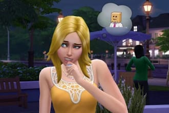 create a custom sim with cc in the sims 4