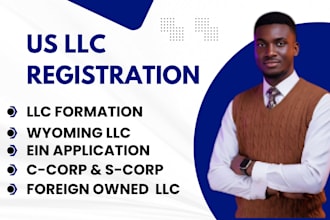 register your US llc, llc formation, ein number, wyoming llc, dba filing