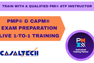 deliver individual pmp and capm exam preparation as a pmi atp instructor