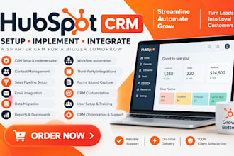 implement setup and integrate hubspot CRM for your business