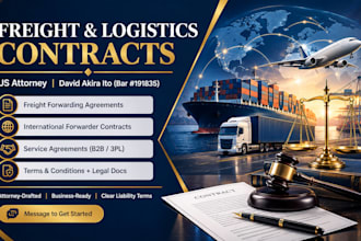 draft terms and conditions for freight forwarders