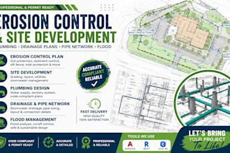 do drainage plan, stormwater plan, plumbing, site development, erosion plan
