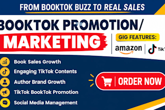 do booktok book promotion viral ebook marketing SMM amazon kdp promotion