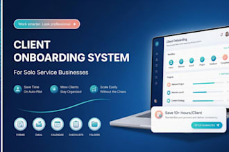 create a client onboarding system for your service business