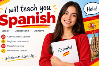teach you how to speak spanish