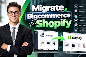 migrate bigcommerce to shopify ecommerce store