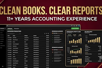 clean up and catch up your quickbooks bookkeeping