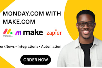 setup monday com CRM monday boards monday automation, asana, podia, notion