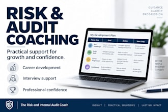 coach you on risk management and internal audit career challenges