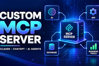 build a custom mcp server for claude, chatgpt, or ai agents