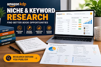 find profitable amazon kdp niches and keywords for your books