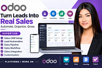 setup odoo CRM odoo lead automation odoo pipeline odoo sales workflow