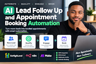 build ai lead follow up and appointment booking automation