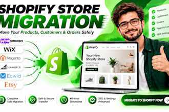 migrate your store from any cms to shopify website migration