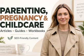 ghostwrite parenting ebook pregnancy childcare motherhood family guide workbook