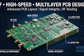 design rf pcb, high speed pcb and advanced multilayer circuit boards
