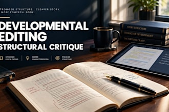 book edit and manuscript formatting and developmental editor