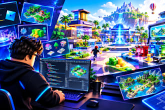 build roblox tycoon simulator game, script roblox game, roblox map, lobby area
