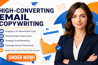 email campaign marketing copywriting, bulk blast and sales conversion strategy
