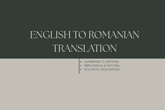 translate documents or review and edit them for you