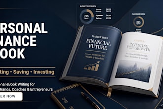 write a personal finance ebook on budgeting saving and investing