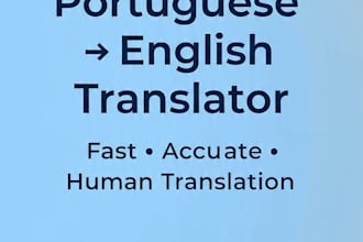 translate portuguese to english and english to portuguese