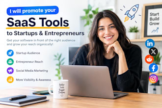 promote your saas tools to startups and entrepreneurs