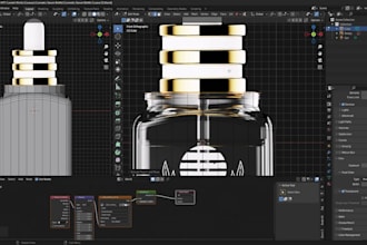 create photorealistic cgi product renders for lighting brands  and manufacturers