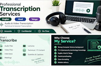 accurate audio and video transcription