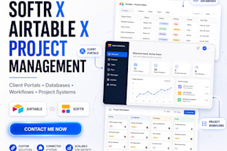 softr webapp airtable expert airtable database client portal airtable automation