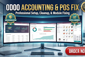 configure fix odoo accounting bank reconciliation pos for retail and business