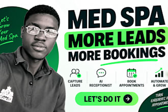 ghl crm med spa lead capture go high level ai receptionist appointment bookings