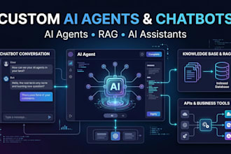 build an ai agent, ai chatbot, or rag knowledge base assistant
