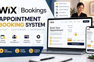 setup wix bookings appointment scheduling and booking system