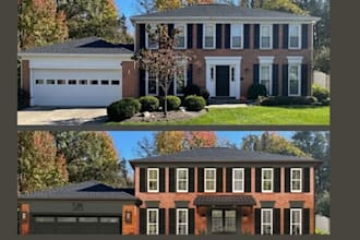 modernize your old house exterior facade with realistic 3d renovation