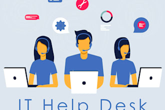 provide remote IT support and technical troublshoting and help desk