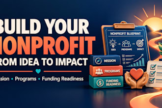 create a nonprofit startup and funding readiness foundation