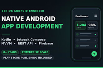 develop your native android app
