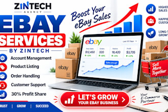 manage your ebay dropshipping store, product listings, uploads and automation