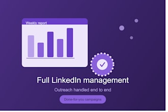 manage your linkedin outreach and lead generation for b2b