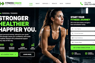 build squarespace fitness trainer website personal training website booking site