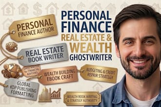 do personal finance book writing real estate ghostwriter wealth ebook writer