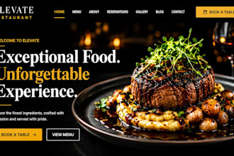 build squarespace restaurant website online menu food ordering website design