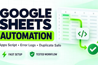 build a reliable google sheets apps script automation