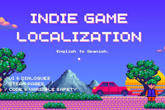 translate and localize your indie game into natural spanish