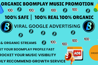 do best organic boomplay music promotion for super fast growth using google ads