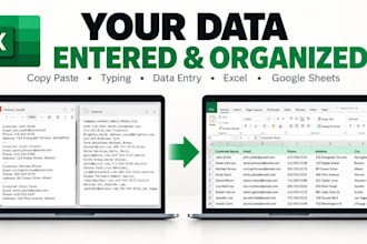 do accurate data entry and copy paste tasks