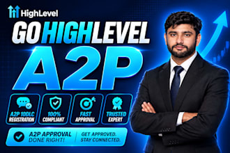 do a2p 10dlc brand and campaign registration for gohighlevel
