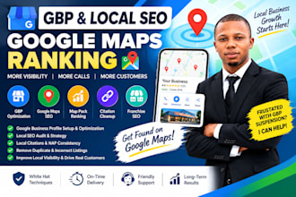 do gbp local service local visibility map pack SEO citation cleanup franchise