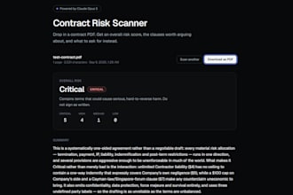 scan your contract for red flags and negotiate ready edits